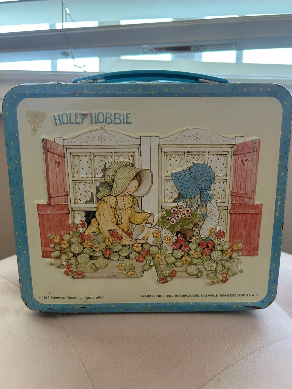 Holly Hobbie vintage tin